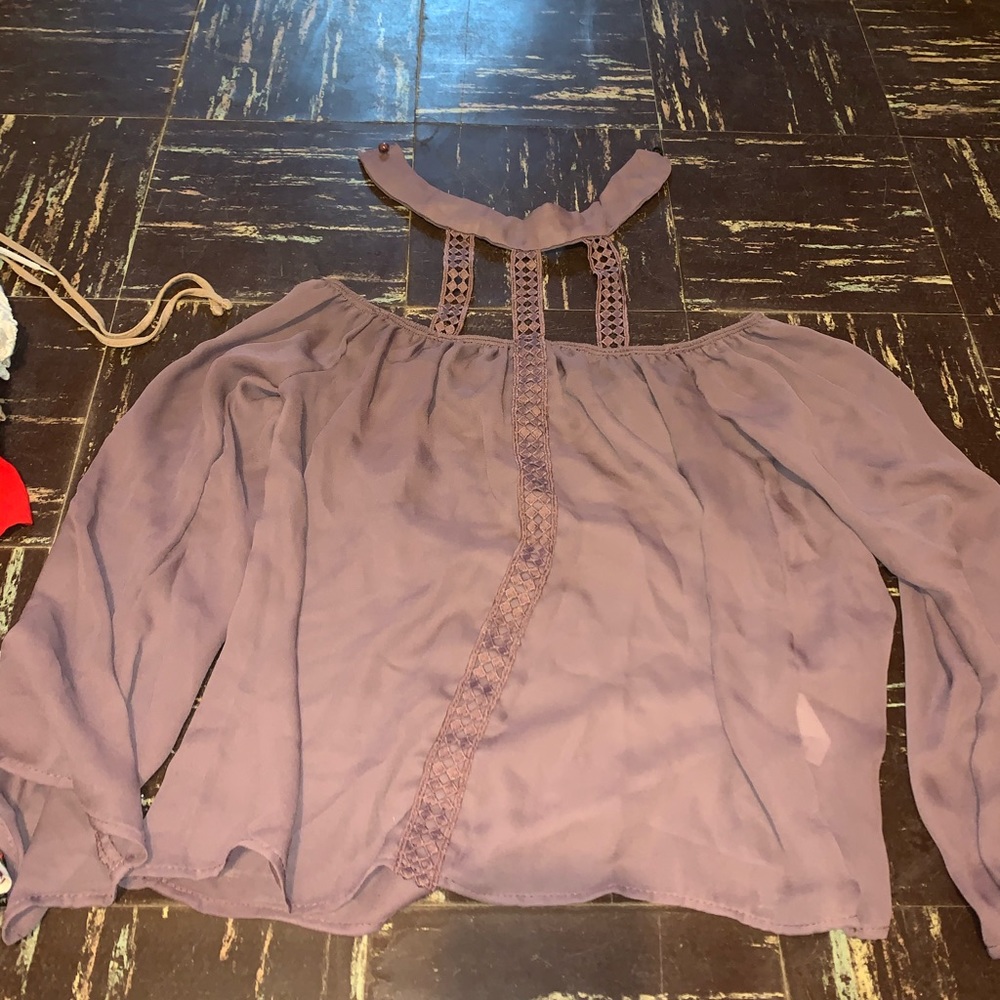 Lavender Blouse